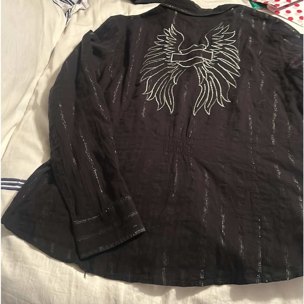 Ladies button down shirt